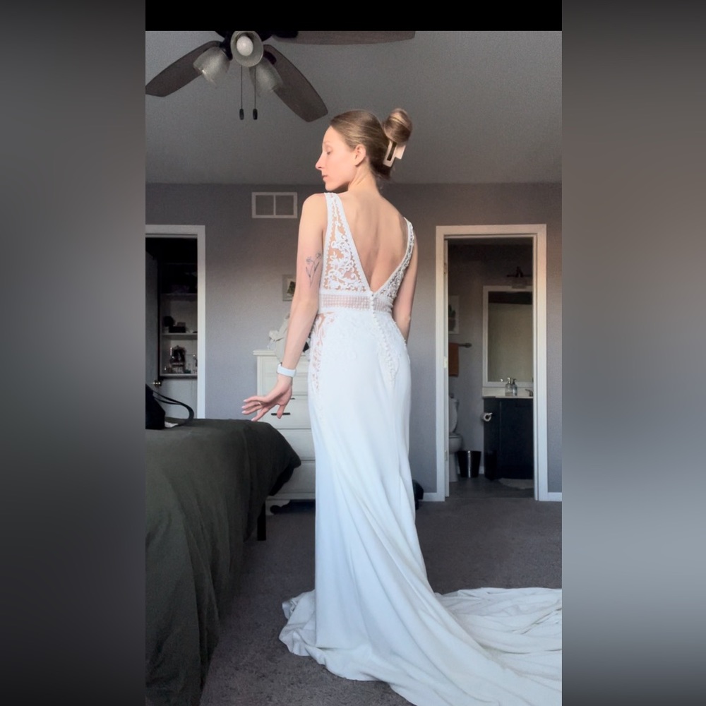 Designer Wedding Dress - Picture 7 of 11